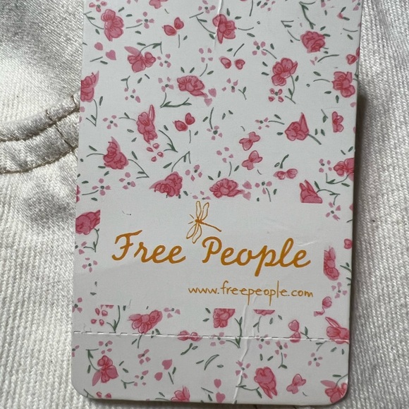 New🏷 Free People Mambo Slit Denim Midi Skirt Size 2 (26) - Picture 6 of 16